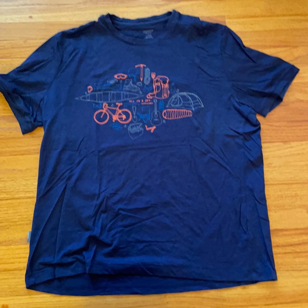 Icebreaker Blue Shirt Large
